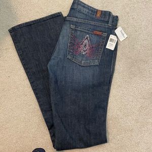 7 For All Mankind ‘A’ Pocket NWT Size 28